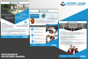 Flyer Design by DA. for Upper Edge Property Management Inc. | Design: #19802881