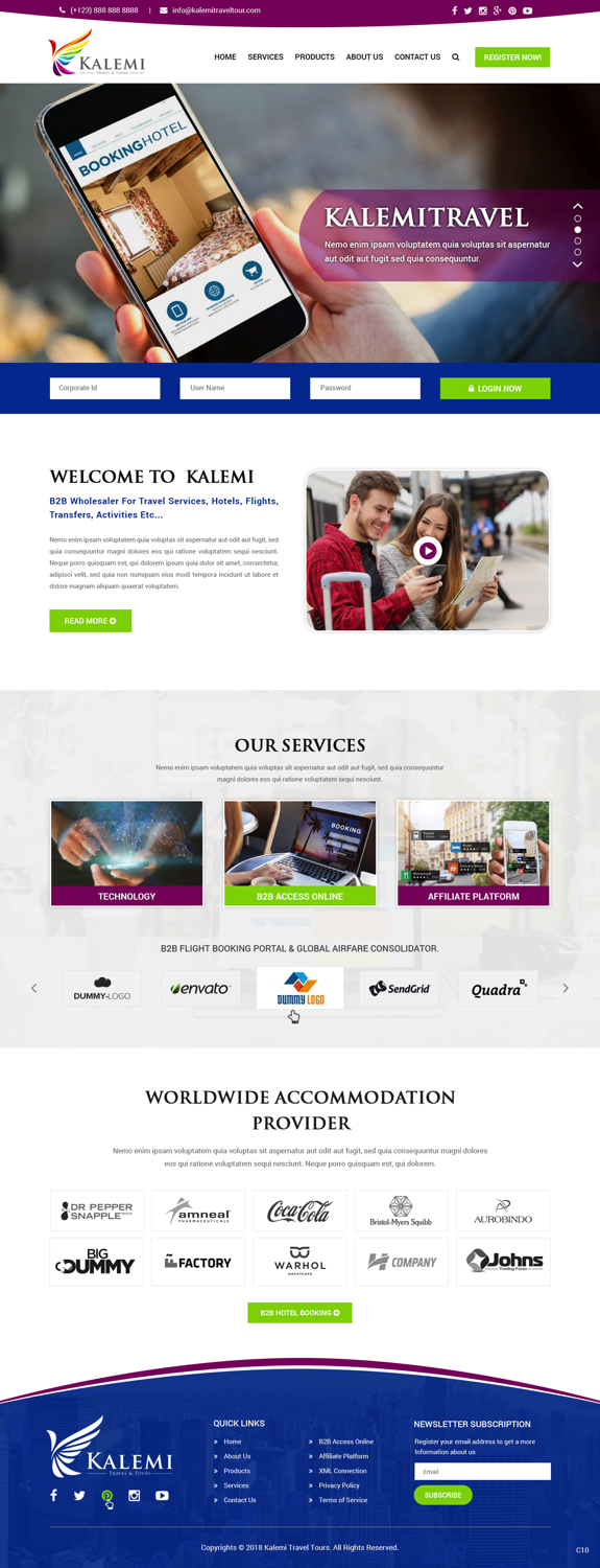 Web Design by pb for this project | Design #19804482