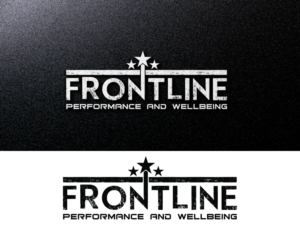 Frontline (performance and wellbeing) | Logo Design by Juli creation