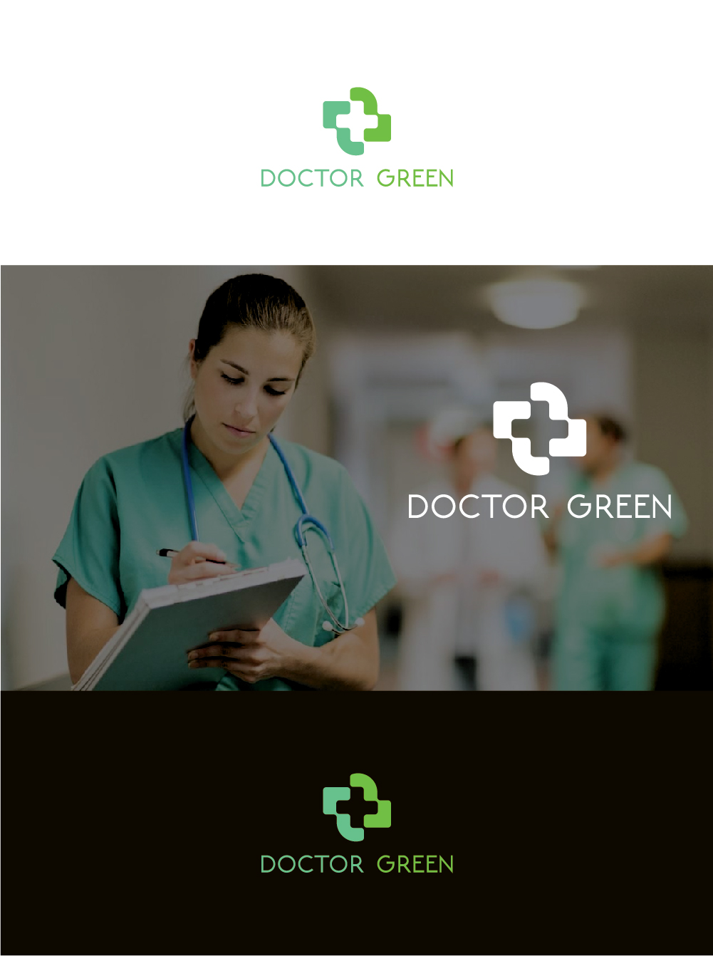 Logo Design by Deep Night for Doctor Green | Design #19805313