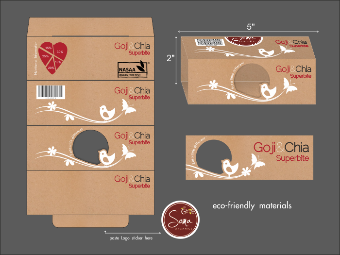 Packaging Design by Ample Designs for Soma Organics | Design #723505