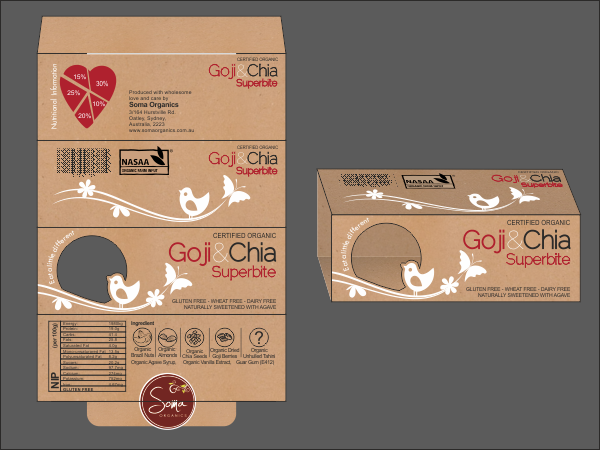 Packaging Design by Ample Designs for Soma Organics | Design #726028