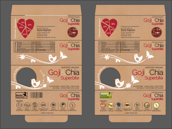 Packaging Design by Ample Designs for Soma Organics | Design #730001