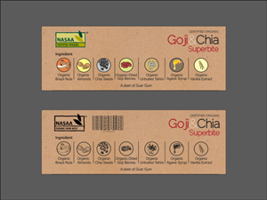Organic Superfood Bite + Display Box | Packaging Design by Ample Designs
