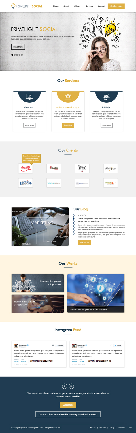 Web Design par pb pour ce projet | Design #19804469