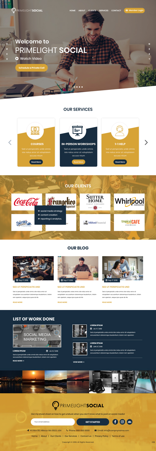 Diseño Web por pb para este proyecto | Diseño #19804471