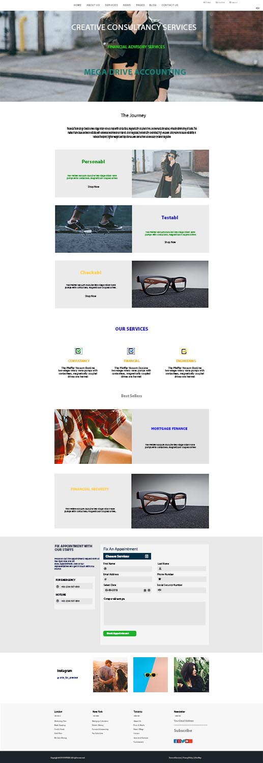 Web Design by Femi Farins for this project | Design #19796671
