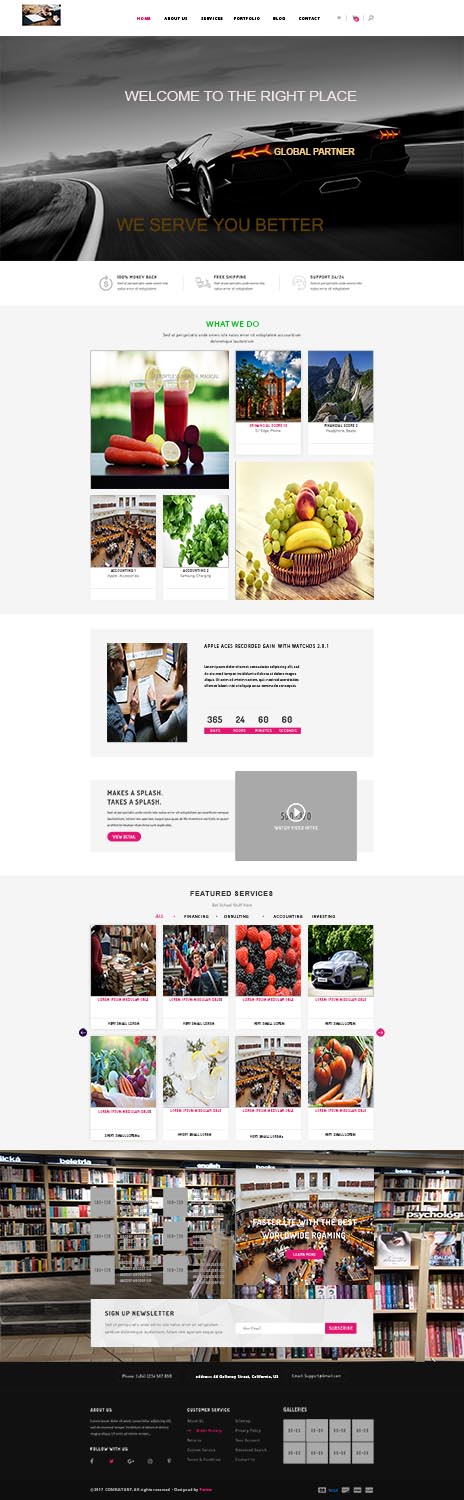 Web Design by Femi Farins for this project | Design #19796672