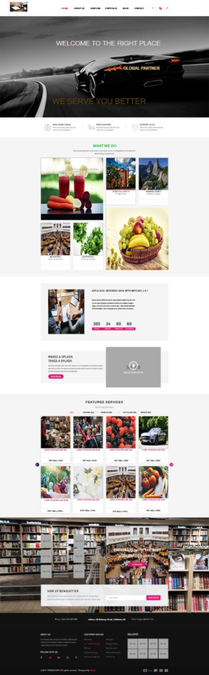 Web Design by Femi Farins for this project | Design: #19796672