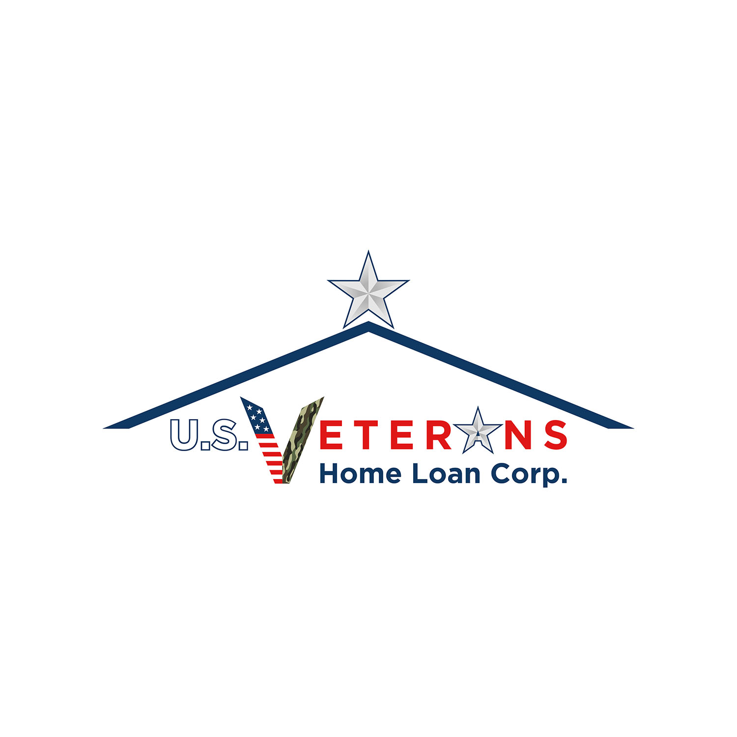 Logo Design by SGS.Design for U.S. Veterans Home Loan Corp. | Design #19804797