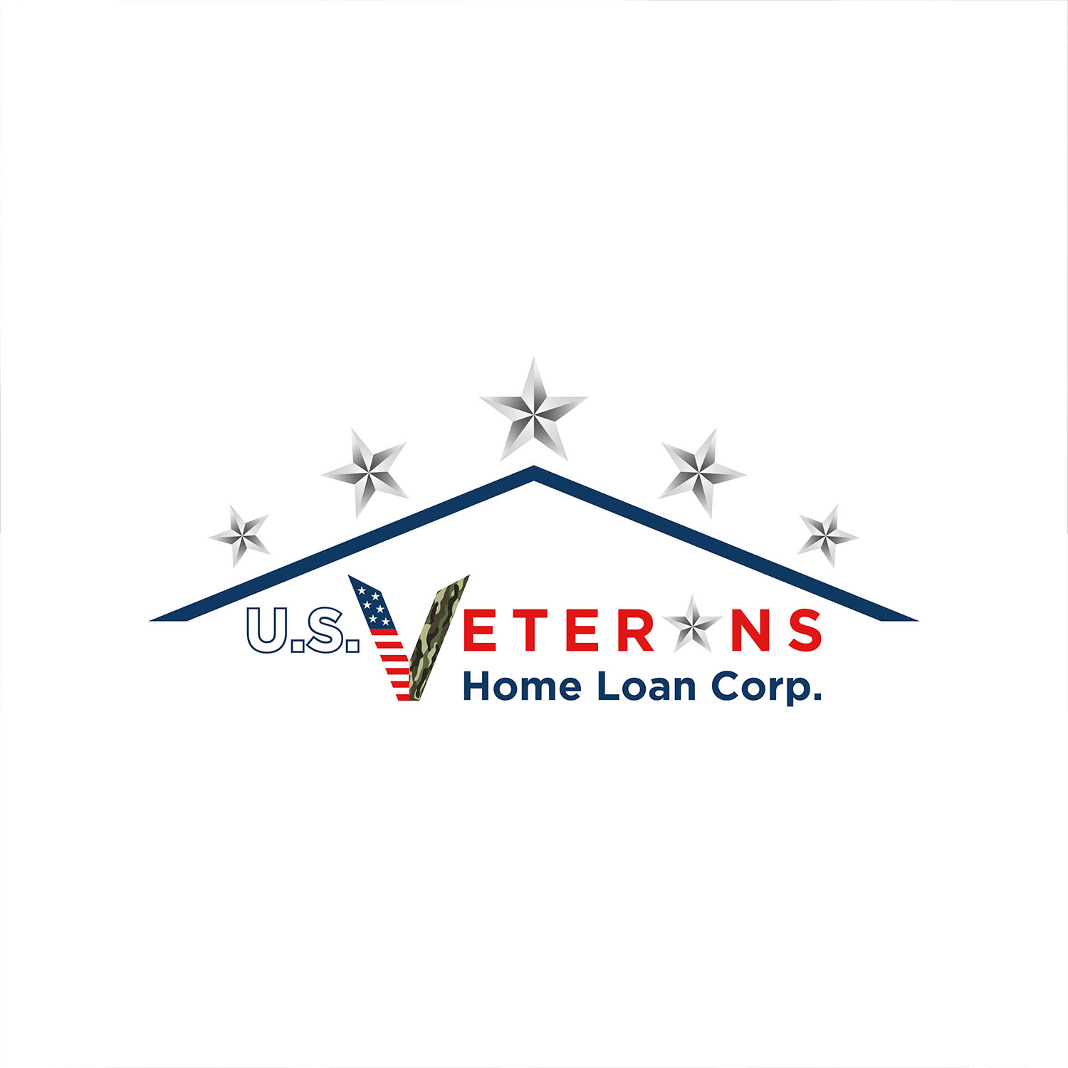 Logo Design by SGS.Design for U.S. Veterans Home Loan Corp. | Design #19805406