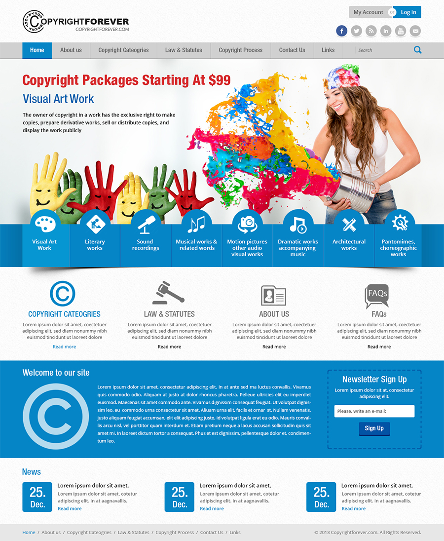 Web Design by Creative Usha for this project | Design #2922596