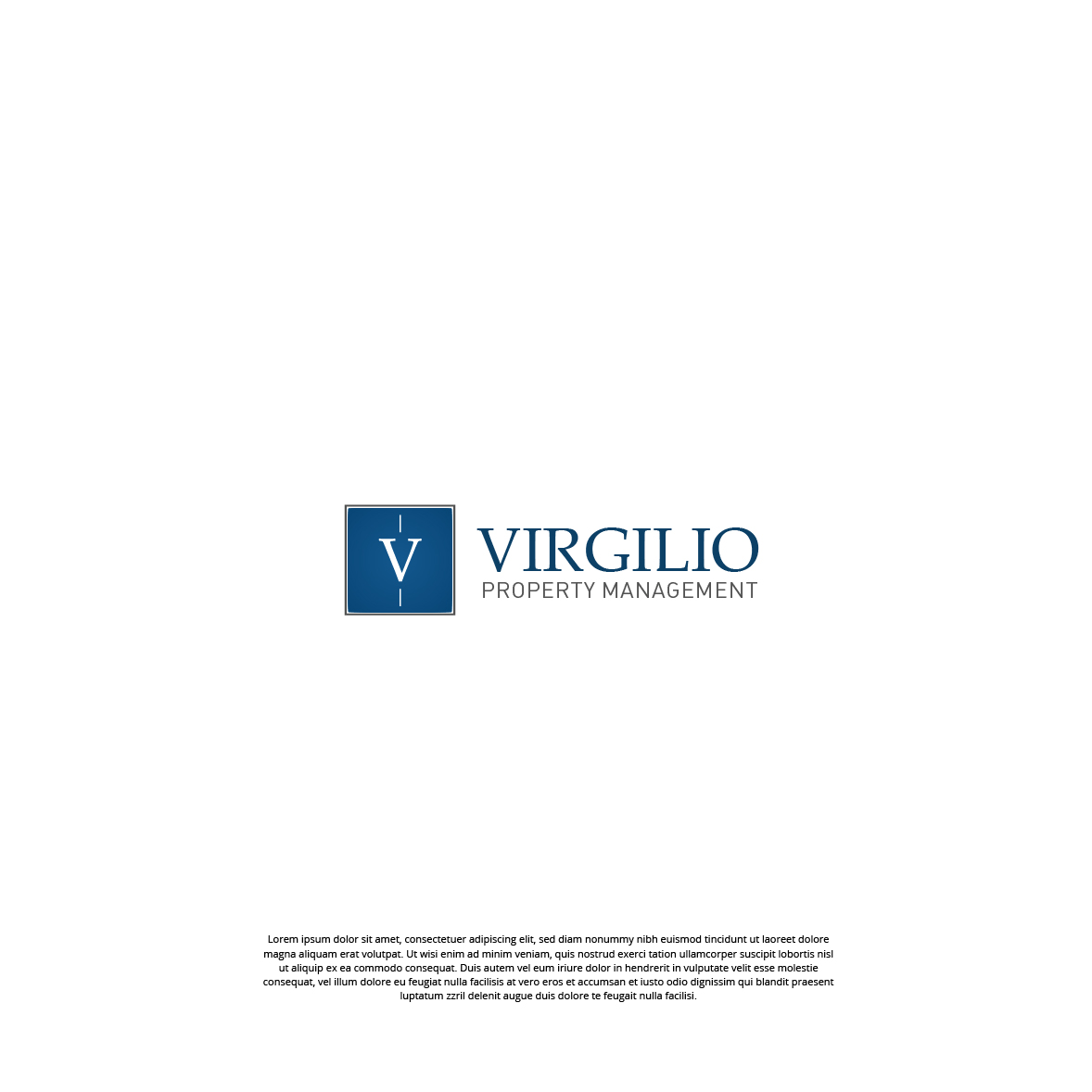 Logo Design by sasa.perkunic for Virgilio Property Management | Design #19852066