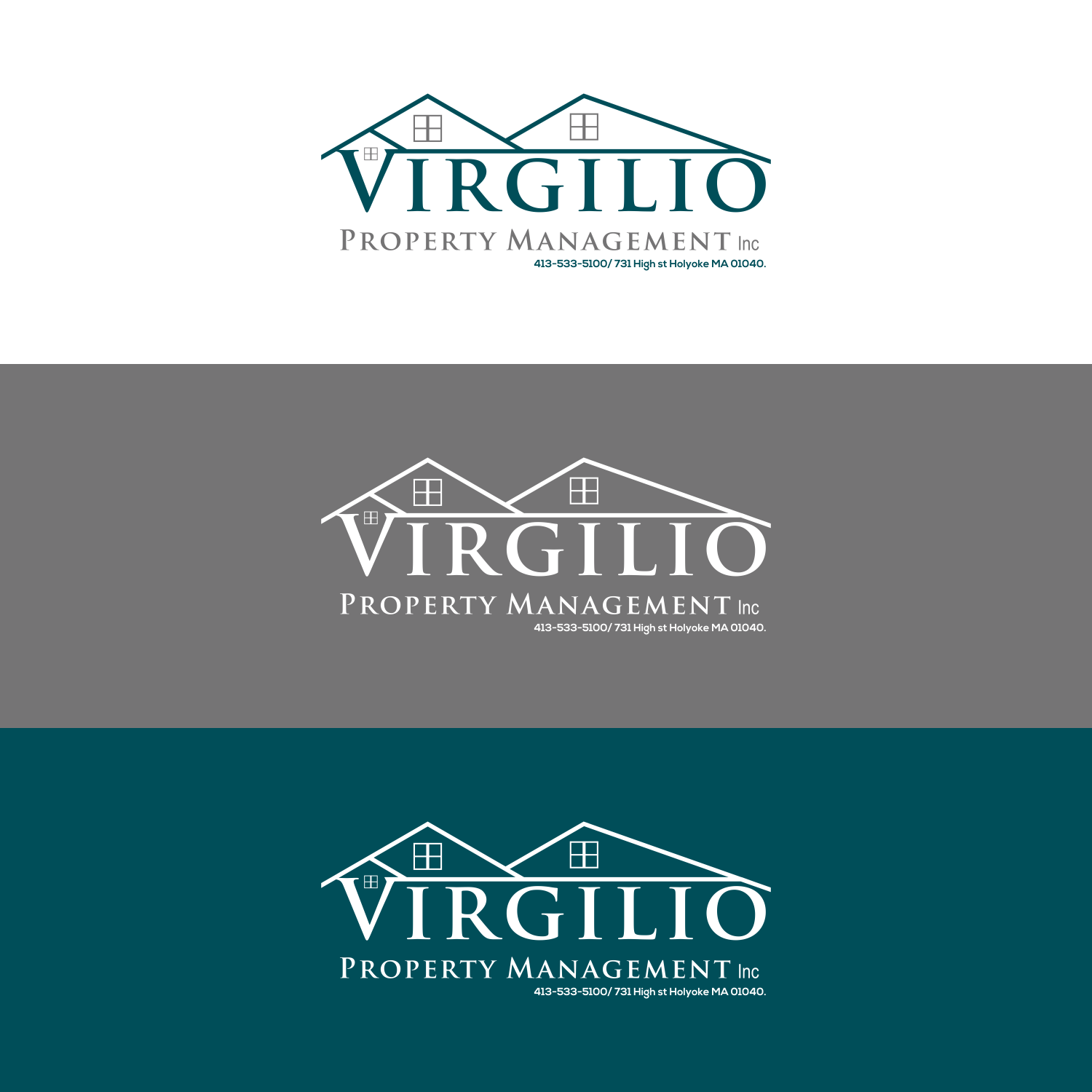 Diseño de Logo por suthita 2 para Virgilio Property Management | Diseño #19846333