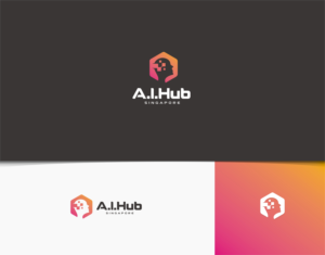 A.I. Hub Singapore | Logo Design by CKS d e s i g n