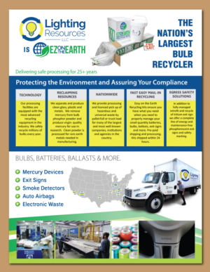 Full Page Magazine Add for Bulb Recycler  | Flyer-Design von meet007