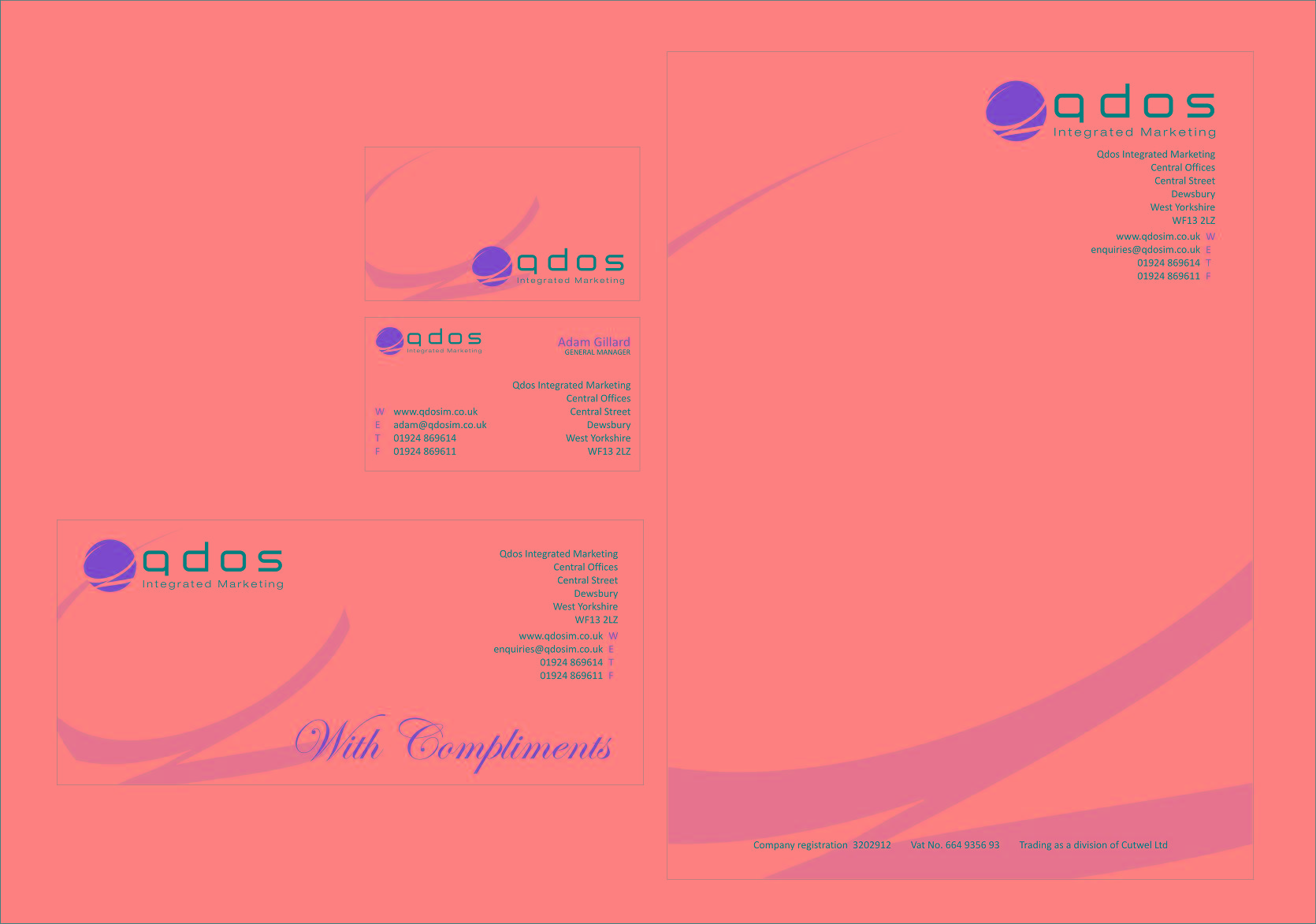 Stationery Design by Jason Farrell for Cutwel Ltd | Design #55685