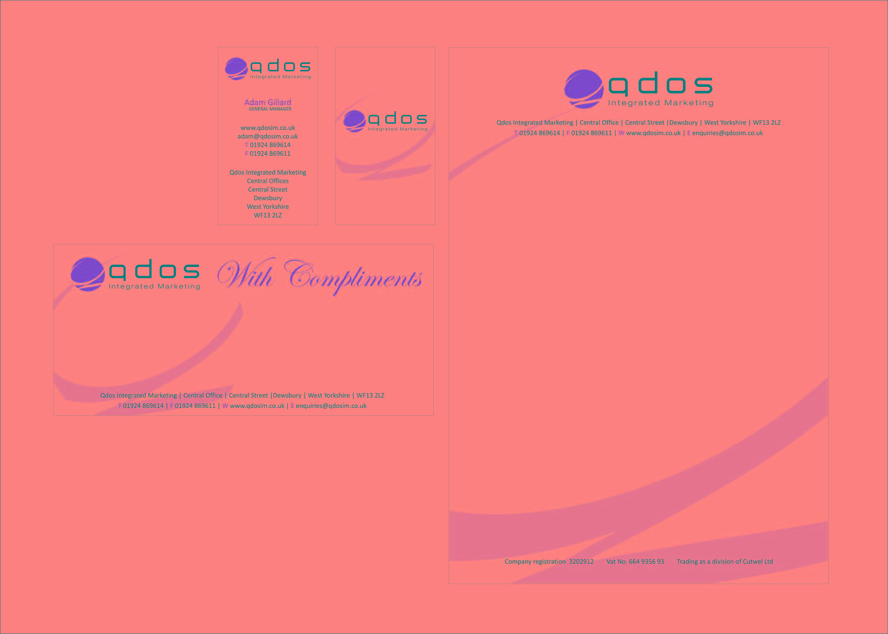 Stationery Design by Jason Farrell for Cutwel Ltd | Design #55701