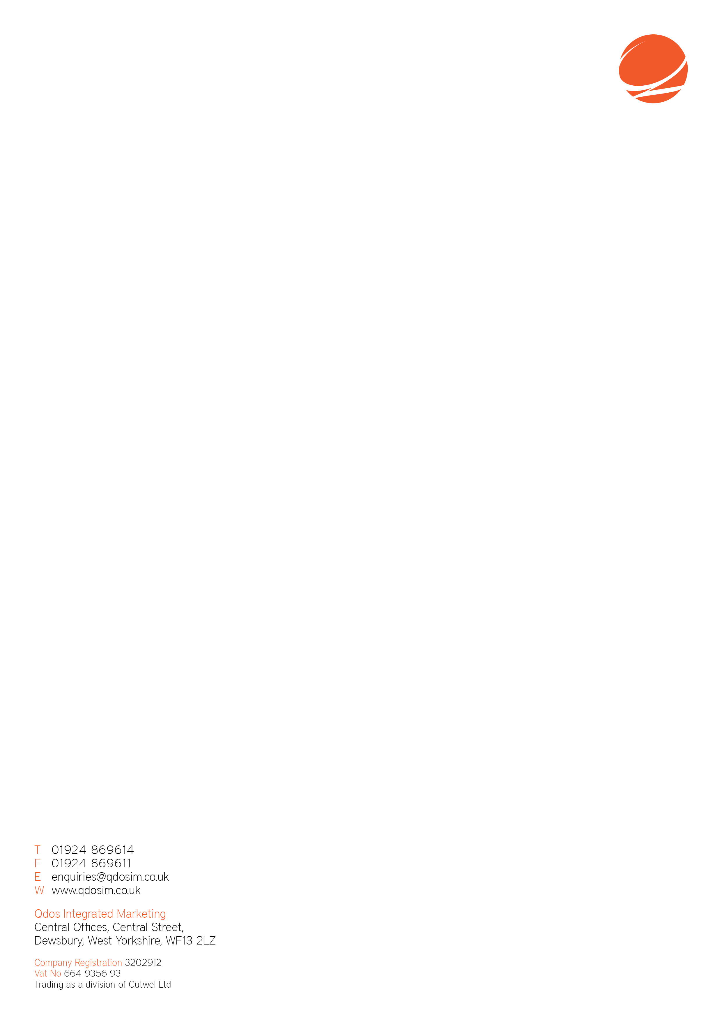 Stationery Design by Elliot Hartwell for Cutwel Ltd | Design #56076