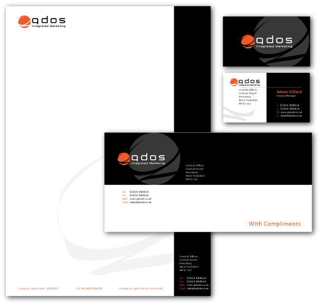 Stationery Design by Olga Blankenship for Cutwel Ltd | Design #55904