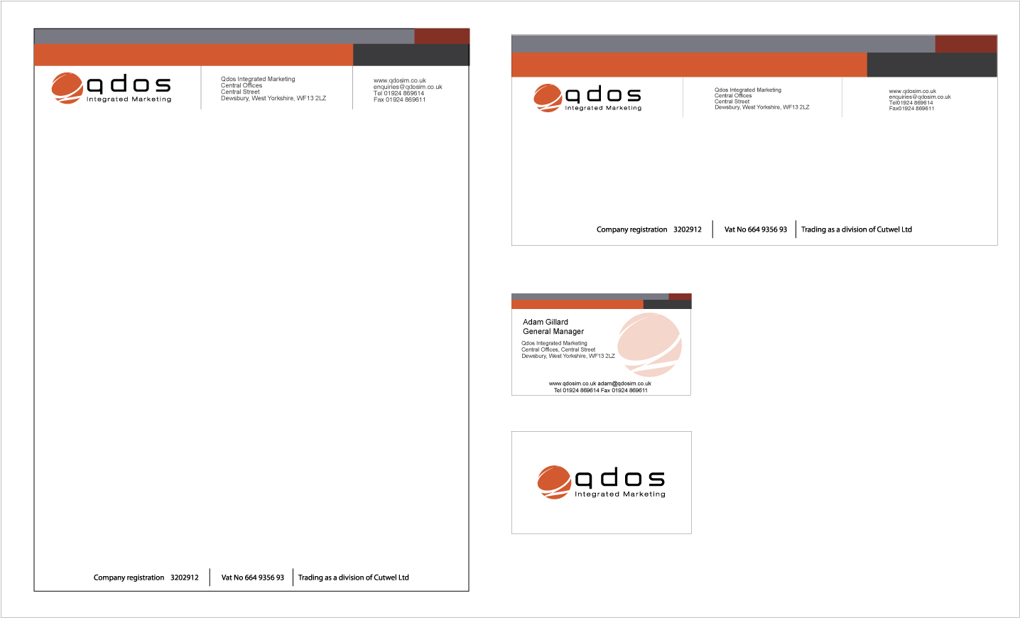Stationery Design by Fanol Ademi for Cutwel Ltd | Design #56307