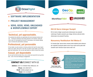 Design de Flyer par jeffdefy pour Ocius Digital | Design #2906927