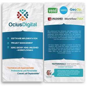 Flyer Design by jshan for Ocius Digital | Design: #2912267