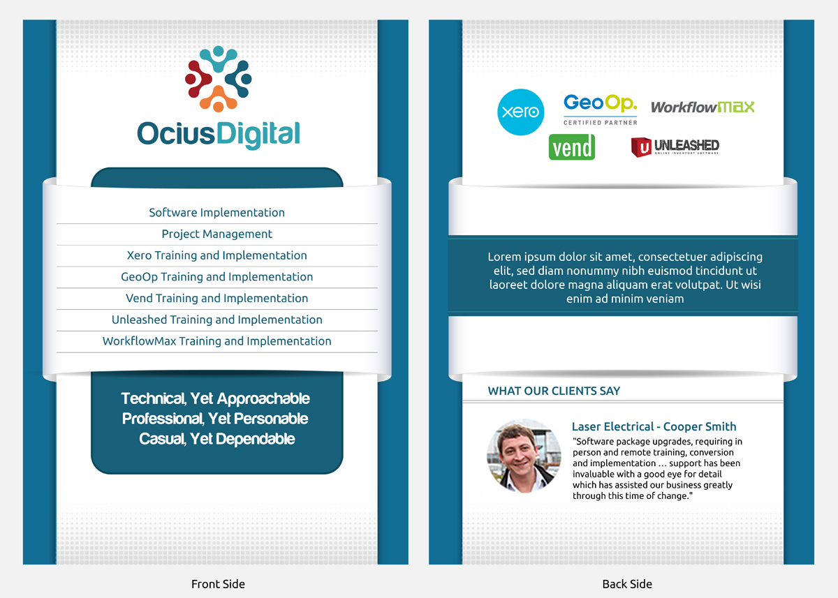 Design de Flyer par aryotkusuma pour Ocius Digital | Design #2937698
