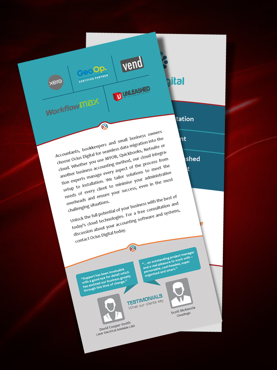 Flyer-Design von atularts für Ocius Digital | Design #2933438