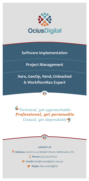 Flyer Design by atularts for Ocius Digital | Design: #2938434