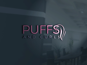 Logo Design by Malkuchulu for Puffs and Curls LLC | Design: #19810998