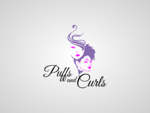 Logo-Design von budybecker17 für Puffs and Curls LLC | Design #19809536