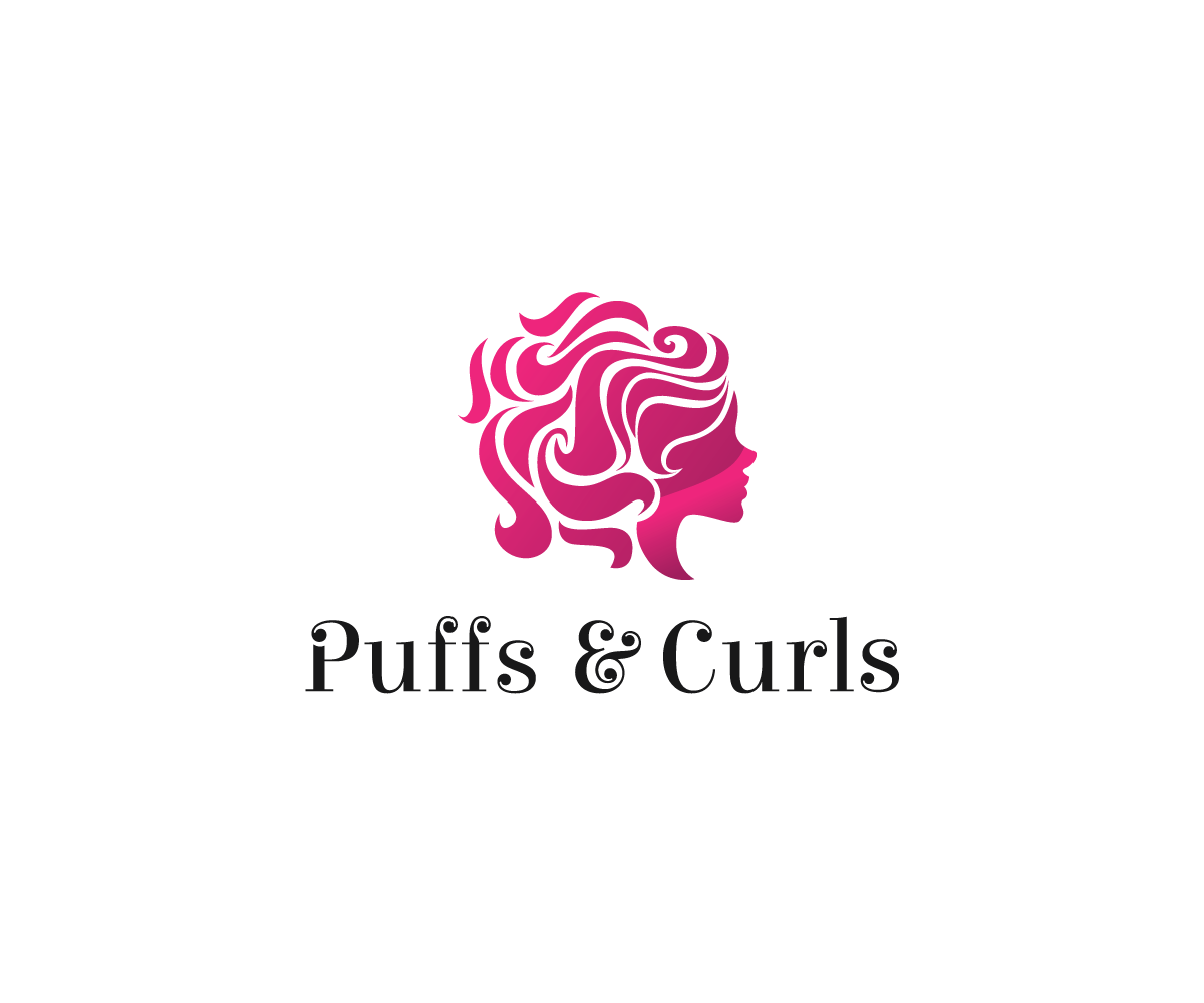 Logo Design by Ishier for Puffs and Curls LLC | Design #19809489