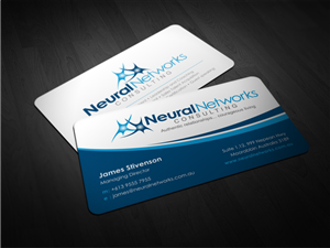 Business Card Design by Atvento Graphics for Neural Networks Consulting Pty Ltd | Design: #2959797