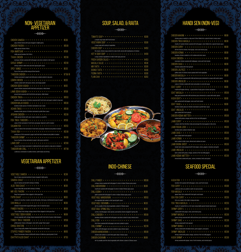 Menu Design by aniep for this project | Design #20025208