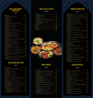 Menu Design Project | Menu Design by aniep