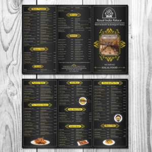 Menu Design by aspiremedia for this project | Design #19866432