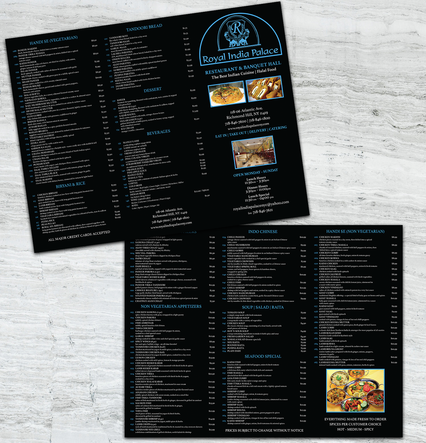 Menu Design by AliceForsyth for this project | Design #19843223