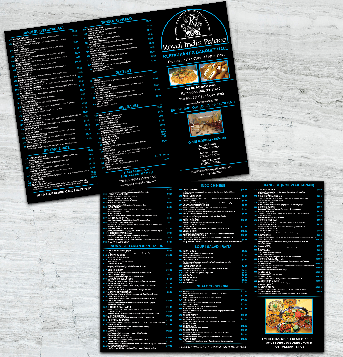 Menu Design by AliceForsyth for this project | Design #20159835
