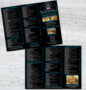 Menu Design by AliceForsyth for this project | Design #20159835