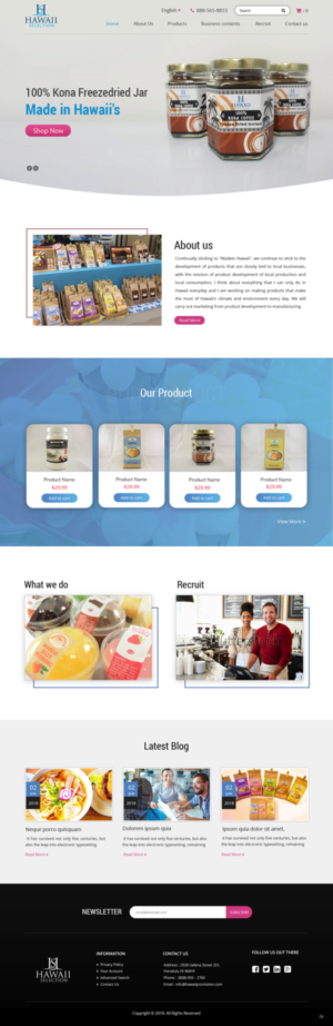 Web Design by pb for this project | Design: #19804510