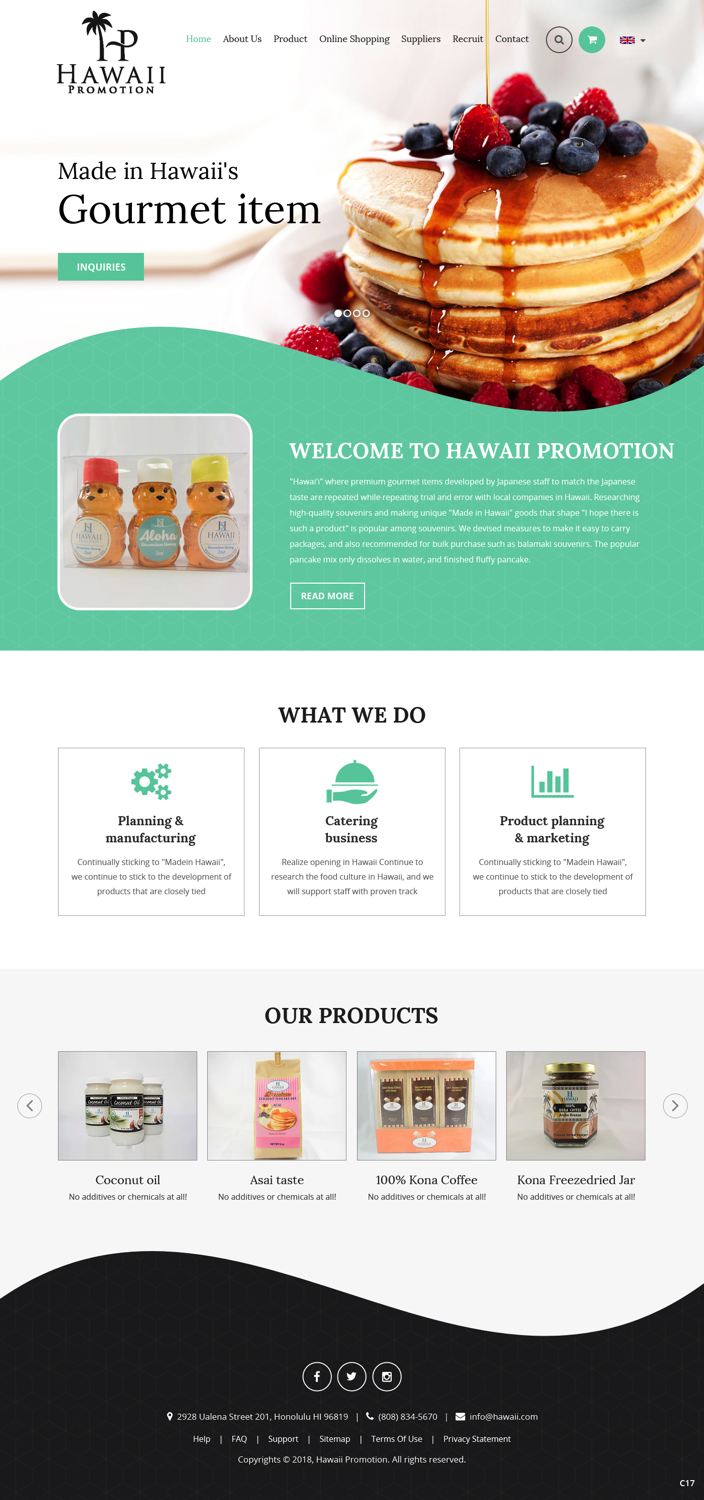 Web Design by pb for this project | Design: #19804511