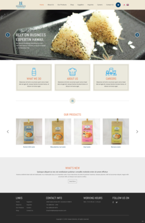 Web Design by pb for this project | Design: #19804512