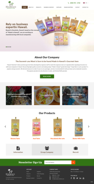 Web Design by pb for this project | Design: #19804513