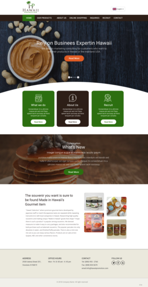 Web Design by pb for this project | Design: #19804514