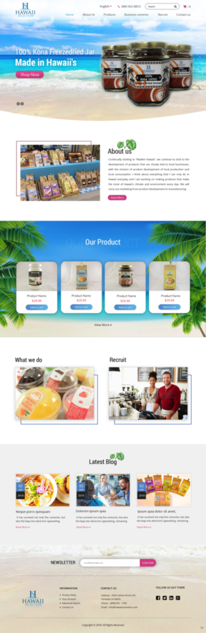 Web Design by pb for this project | Design: #19820779