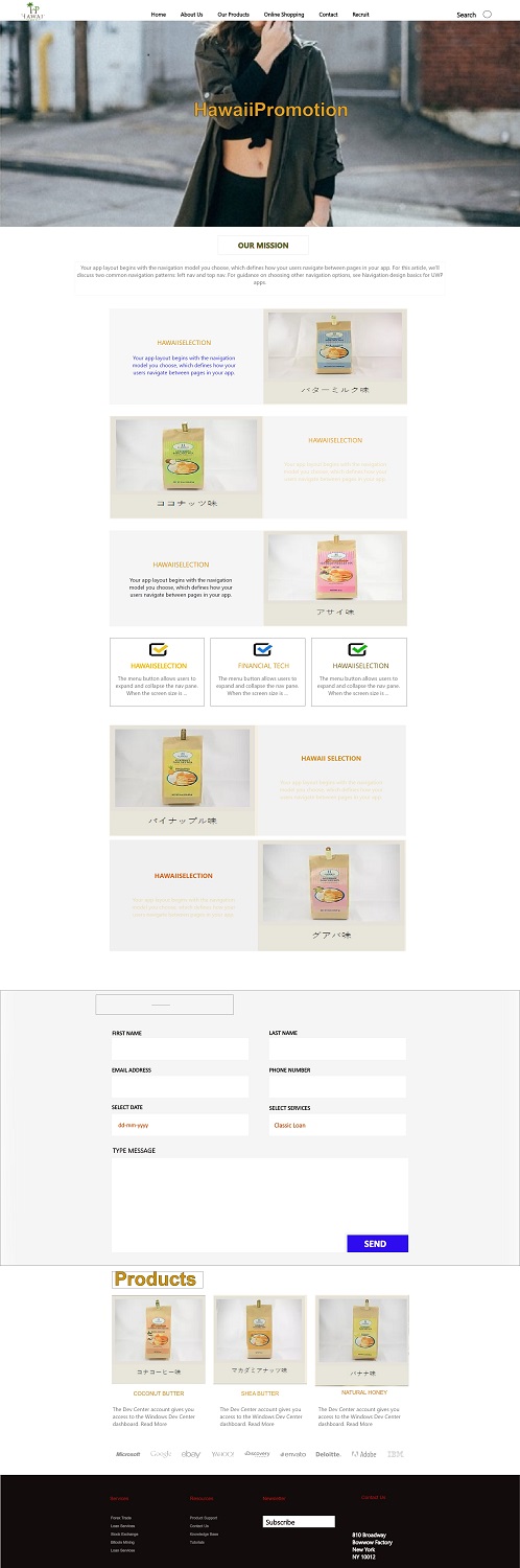 Web Design by Femi Farins for this project | Design #19798533