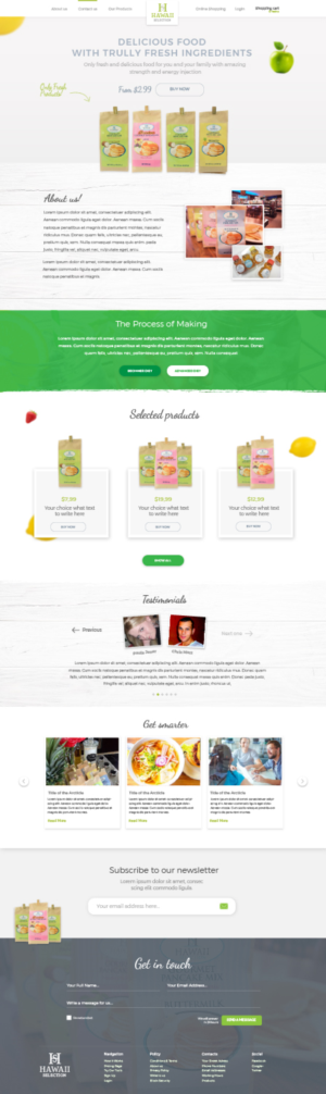 Diseño Web por TMockusBusiness para este proyecto | Diseño #19859531