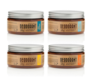 Design of labels for exciting new natural skincare products...natural deodorant