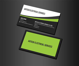 Design de Carte de Visite par Matrix5 Creative pour Artech Electrical Services Pty Ltd | Design : #2907518